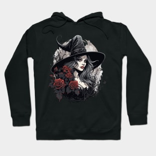 Beautiful Halloween Witch Hoodie